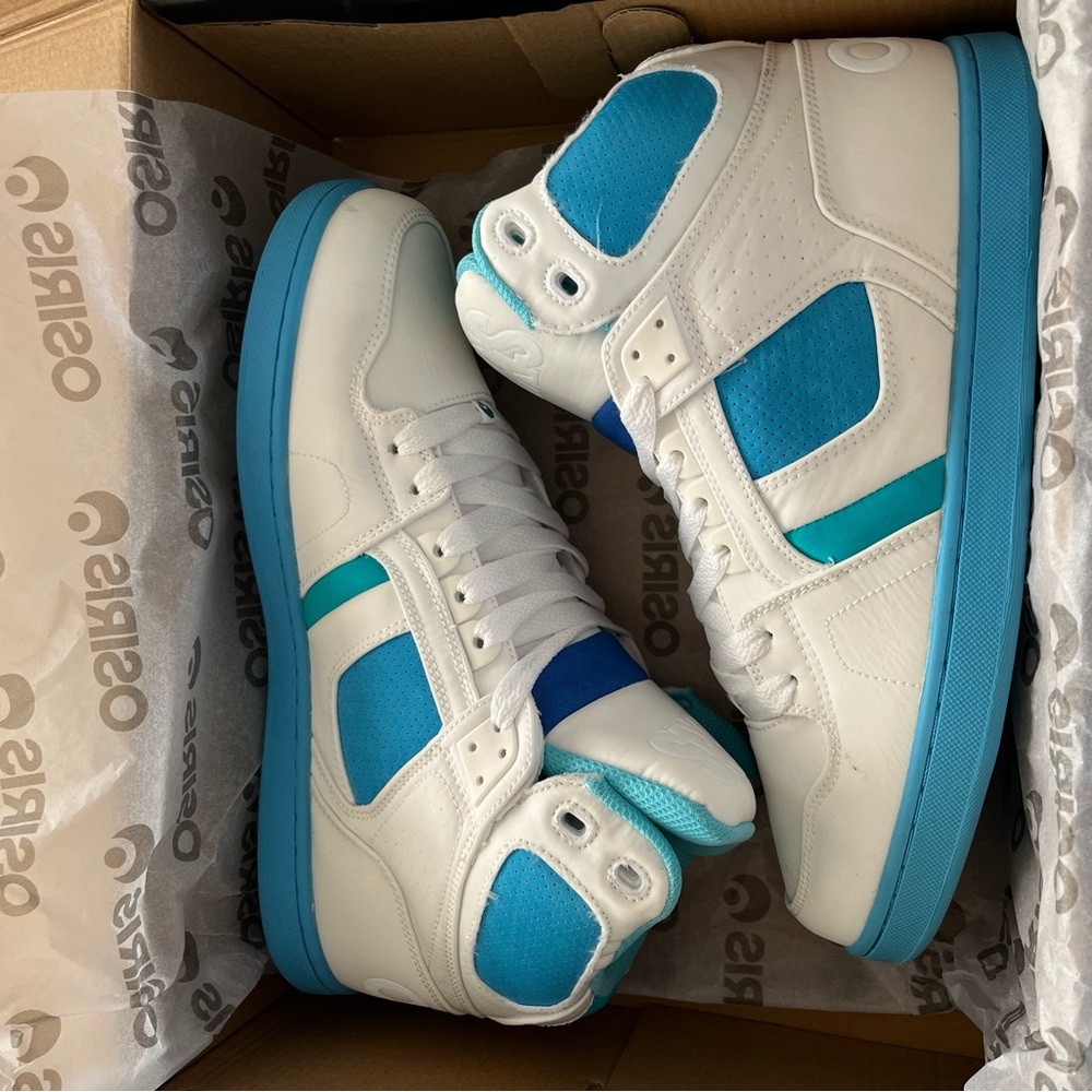 Osiris NYC83 CLK in white/blue